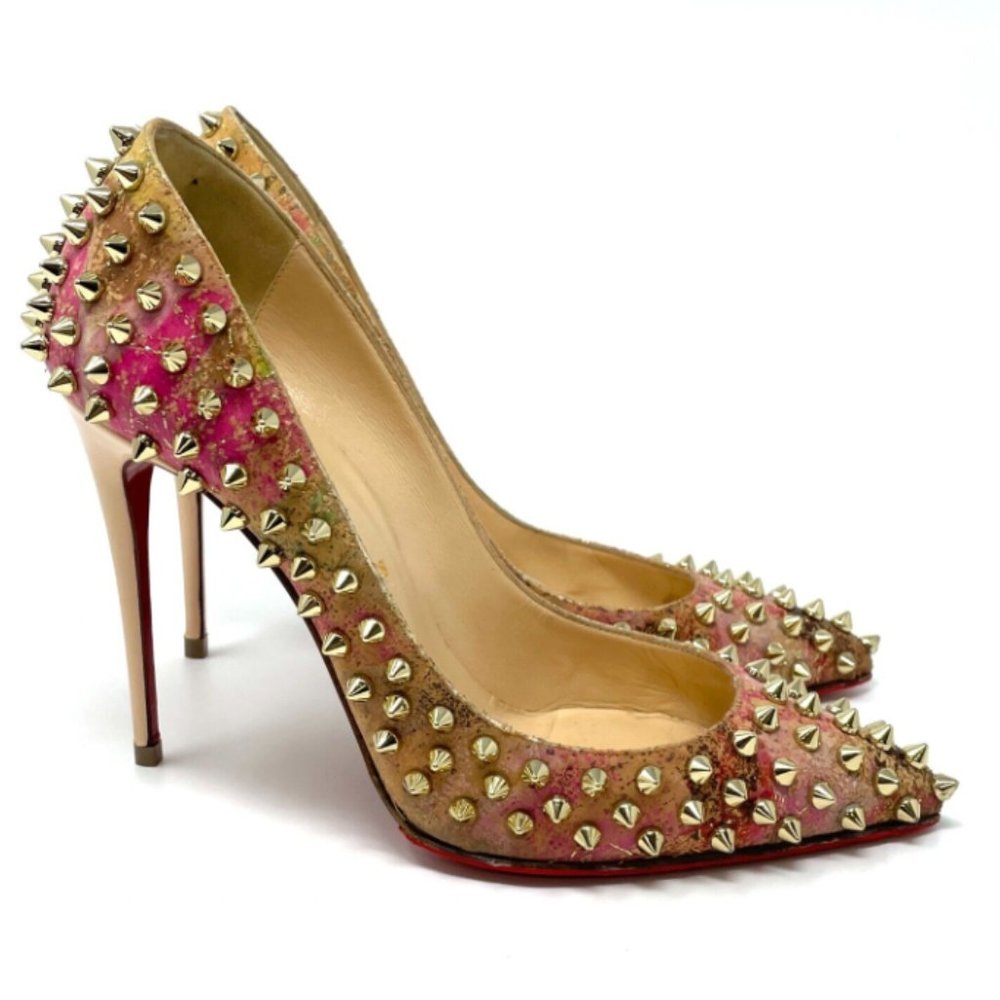 Christian Louboutin Pre-loved Pigalle Follies size 38